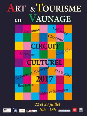 affiche Art & tourisme en Vaunage